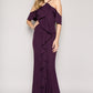 IVAELLE PLUM GOWN